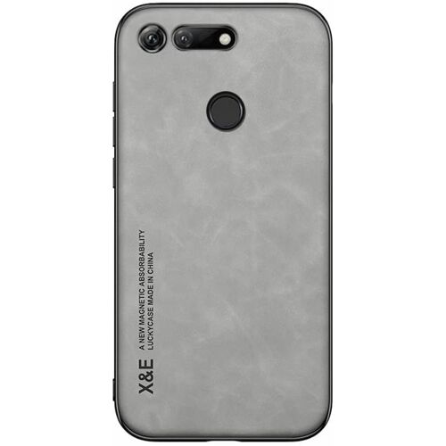 Coque Pour Honor V20 - Case Housse Etui Plaque De Metal Integree Pour Honor V20 - Gris