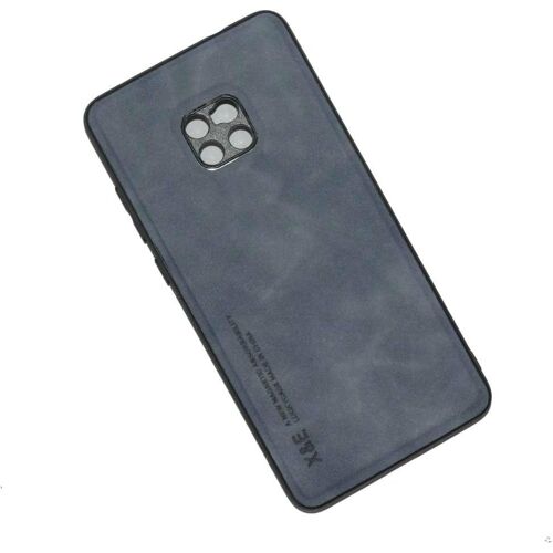 Coque Pour Huawei Mate 20 Pro - Case Housse Etui Plaque De Metal Integree Pour Huawei Mate 20 Pro - Bleu