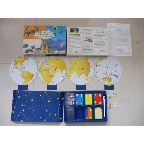 Jeu De Société 30 Millions D'amis (A La Découverte Des Animaux De La Planète) - Éditions Jeux Druon - 2000