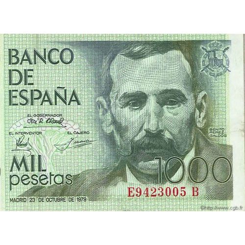 Billet De 1000 Pesetas