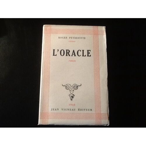 L' Oracle (Edition Originale - Un Des 330 Exemplaires Sur Vélin Alma Du Marais)