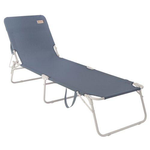 Chaise Longue Pliable Tenby Bleu Océan Outwell