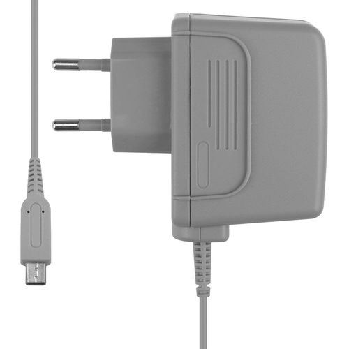 Chargeur pour Nintendo New 3DS / 3DS XL / 2DS / DSi / DSi XL Adaptateur secteur Hobby Concept pour Console Nintendo Gris