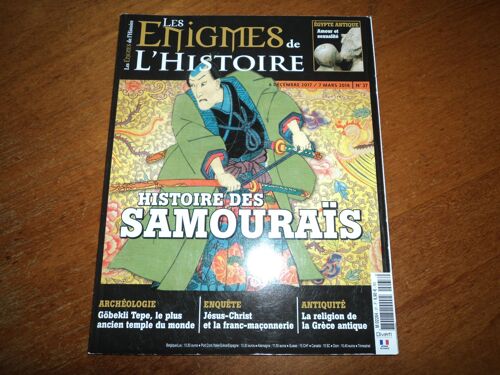 Les Enigmes De L Histoire N°37