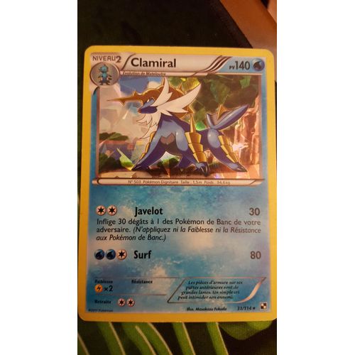 Clamiral Holo Mosaique 31/114 Fr