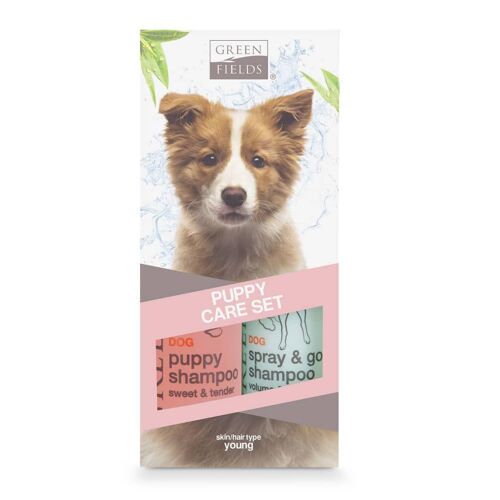 Shampoing Et Spray Pour Chiots 2x250 Ml Greenfields