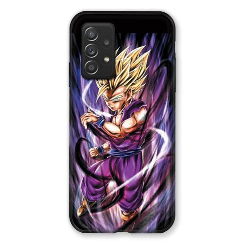 Coque Pour Samsung Galaxy A52s Manga Dragon Ball Sangohan Violet