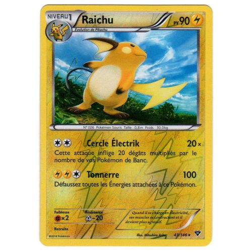 Raichu Reverse - X.Y - 43/146