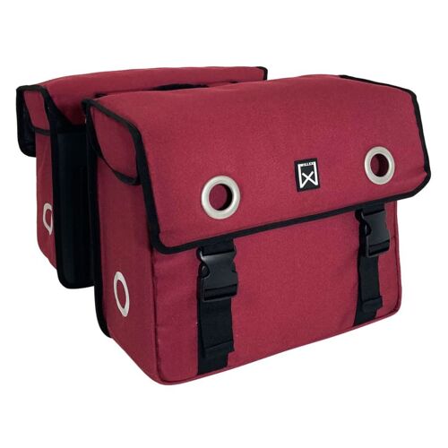 Sacoches De Vélo 30 L Toile Rouge Willex
