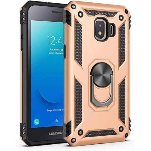 Coque Compatible Avec Samsung Galaxy S7 Aimant Anneau Support,Double Couche Renforcee Defense+Protection Ecran (Or