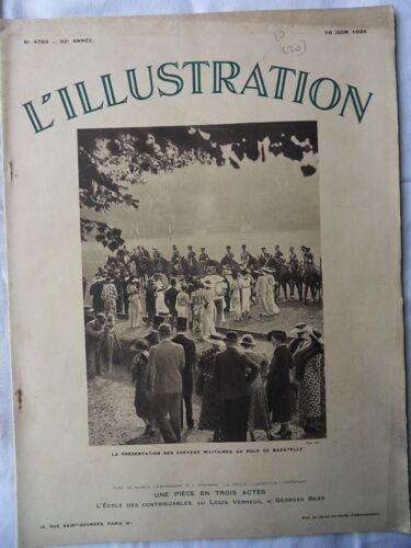 Illustration (L') N°4763 Du 16-06-1934