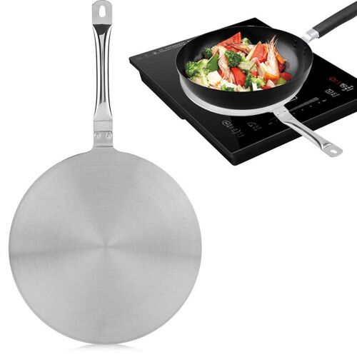 Convertisseur diffuseur de chaleur en acier inoxydable, 20cm, pour cuisinière à gaz/électrique/à Induction, accessoires de pièces