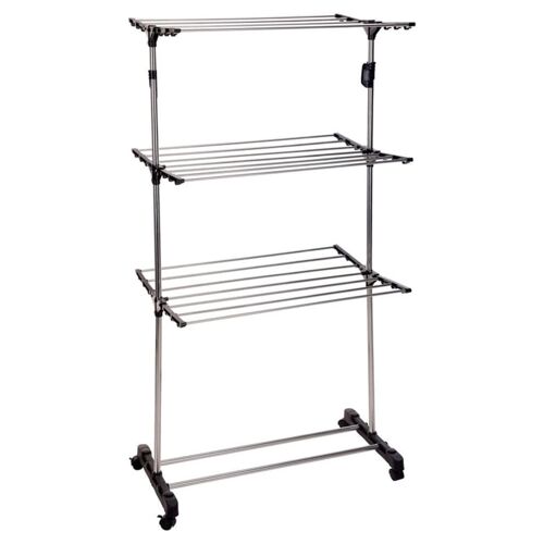 Séchoir linge tour sur pied 80x57x165 cm Bathroom Solutions