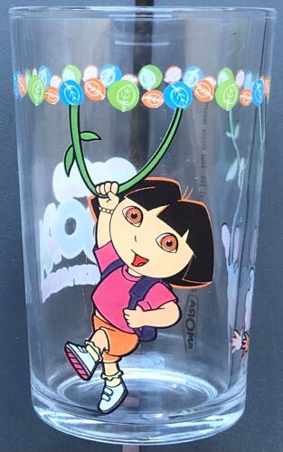 Verre A Moutarde Dora L'exploratrice Amora, Dessin Animé, Figurine