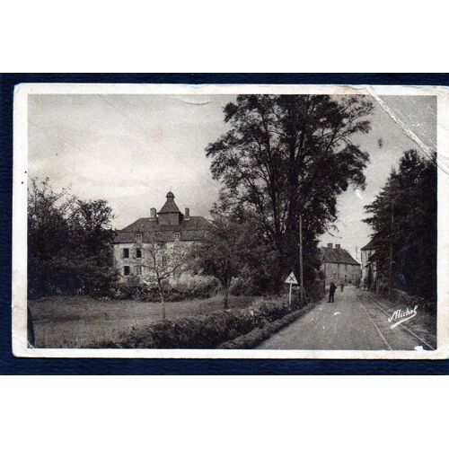 Carte Postale Ancienne, France, Corrèze ( 19 ), Marcillac La Croisille, Route Nationale Tulle, Spontour, Mauriac