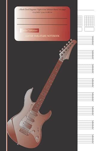 Guitar Tablature Notebook: Guitar Tablature Notebook / Blank Guitar Tab Manuscript Paper, Music Paper Sheet For Guitarist And Musicians