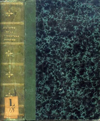 Histoire De La Litterature Romaine