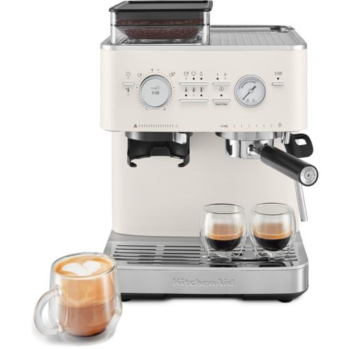 Machine à expresso semi-automatique avec broyeur à café KitchenAid 5KES6551EPL Porcelaine