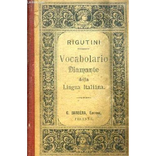 Vocabolario Diamante Della Lingua Italiana