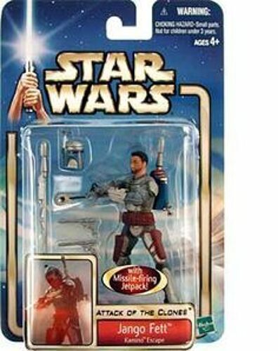 Star Wars Jango Fett Attack Of The Clones Hasbro