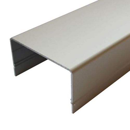 Carter d'habillage WINEO aluminium blanc RAL 9010, L 2500 mm