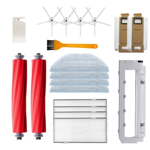 Housse de brosse principale pour Xiaomi Roborock S7 S70 S75 S7 Max S7 MaxV T7S, sac anti poussière, chiffon de vadrouille, filtre Hepa, accessoires de Robot