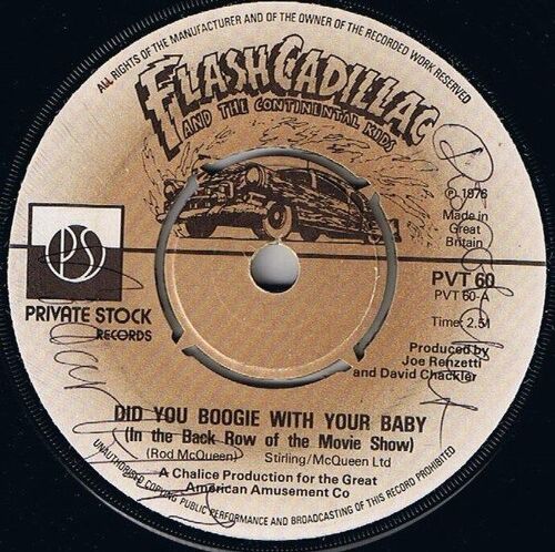 Did You Boogie With Your Baby (In The Back Of The Movie Show)