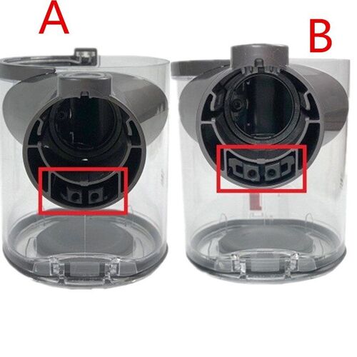 Seau de poussière d'aspirateur pour Dyson V6 DC58 DC59 DC62 DC74, pièces d'aspirateur originales qui collectent la poussière