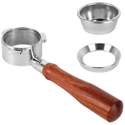 Portafilter sans fond 54Mm pour Machines à expresso série Breville Barista, avec panier filtrant et anneau de dosage