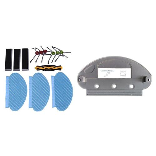 Remplacement du réservoir d'eau pour Ecovacs Deebot Ozmo 950 pièces et filtre HEPA, rouleau principal, brosse latérale, chiffon de vadrouille