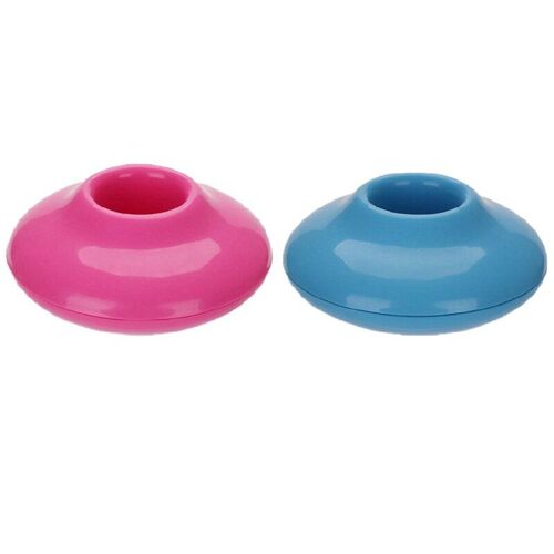 Mini humidificateur UFO USB, 2 pièces, purificateur d'air, diffuseur d'arôme, Portable, brume, son éteint, rouge et bleu, pour la maison, le bureau et la voiture