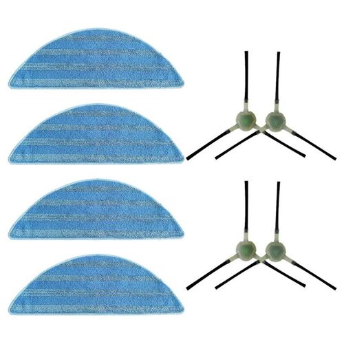 Tissus de vadrouille pour brosse latérale pour aspirateur robot gaucher M200/M201/M501, pièces de nettoyage ménager, outils de remplacement