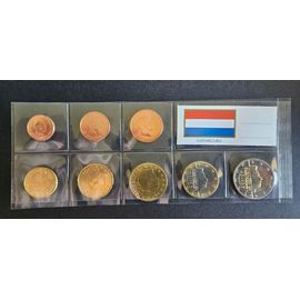 Lot De Pièces En Euro Du Luxembourg. 5 Centimes- 10 Centimes- 20 Centimes - 50 Centimes - 1 Euro - 2 Euros