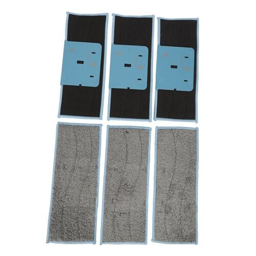Coussinets de nettoyage lavables pour IRobot Braava Jet M6,tampons pour nettoiement humide, lot de 6 pièces,