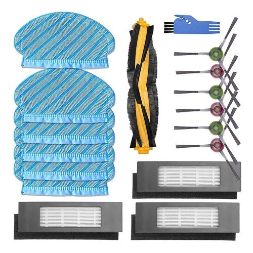 Kit de remplacement pour aspirateur Robot Ecovacs DEEBOT OZMO 950 920, brosse latérale, rouleau en tissu pour serpillère