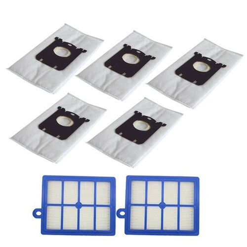 Sacs à poussière avec filtre Hepa de remplacement, pour aspirateur et aspirateur, S BAG pour Philips