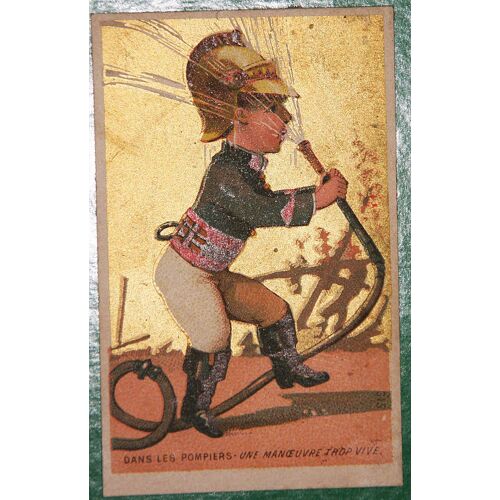Image Chocolat " Dans Les Pompiers "