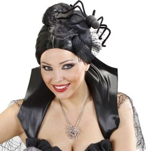 Mini Chapeau Araignée Femme Halloween,
