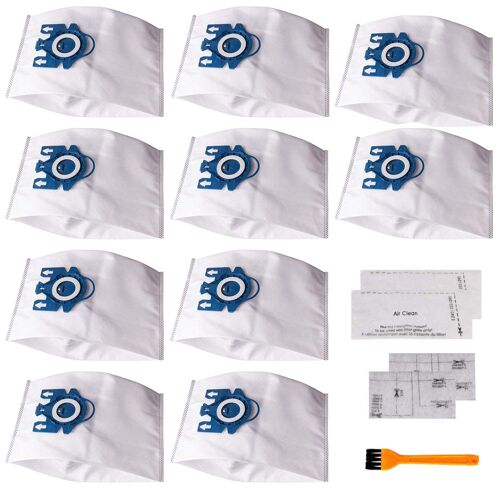 Remplacement de sacs à poussière pour aspirateur Miele GN AirClean 3D, 15 pièces