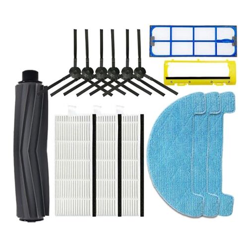 Kit de pièces de rechange pour aspirateur Robot Ilife A8, A6, X620, X623, brosse principale, filtre, serpillère, en tissu, 15 pièces de rechange