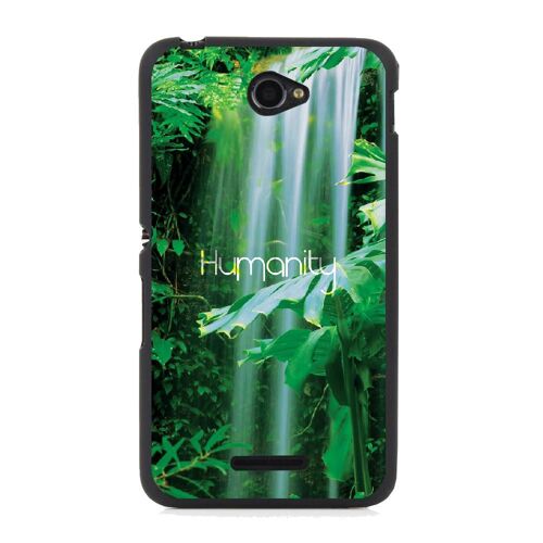 Coque Souple Pour Sony Xperia E4 Avec Impression Motifs Humanity