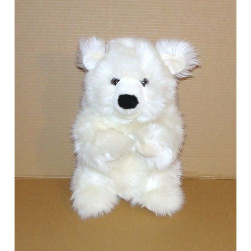 Ours Blanc Nounours Peluche Ours Mont Blanc 40 Cm