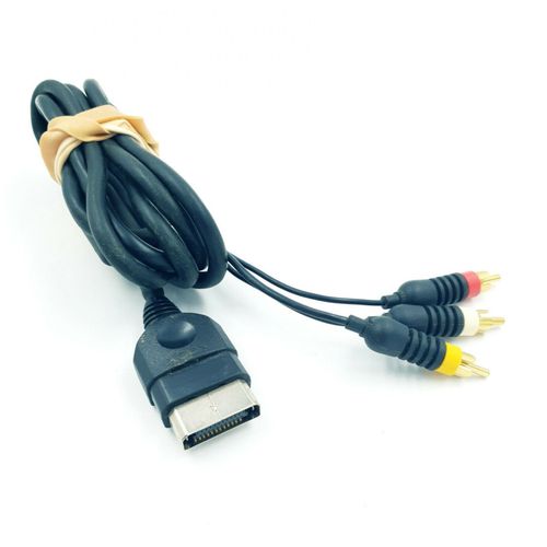 Câble péritel AV officiel Microsoft Xbox originale officiel - RCA Composite