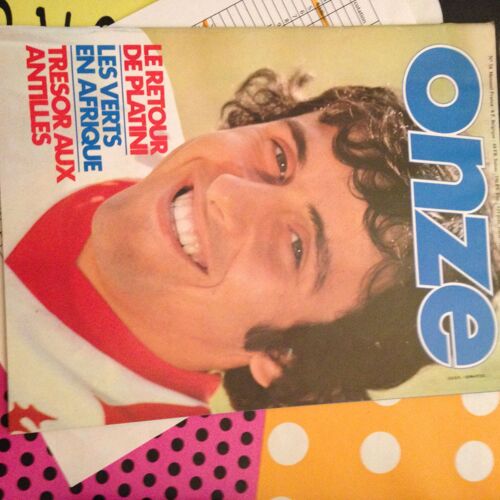 Onze N°38 Année 1979 Le Retour De Platini