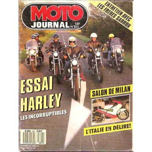 Moto Journal 821 Harley Davidson Sportster 883 1200 Sporster 1340 Low Rider Sport Electra Glide Spo 