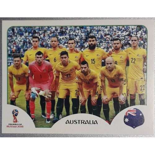Panini Equipe Australie