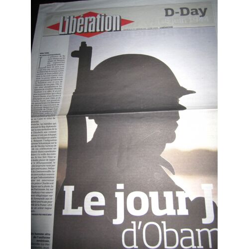 Libération Encart 4 Pages Du 06/06/2009 : Le Jour J D' Obama