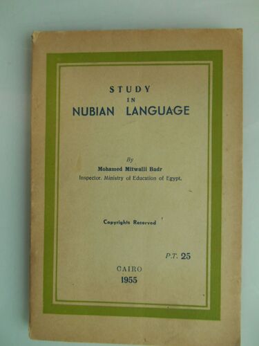 Study In Nubian Language