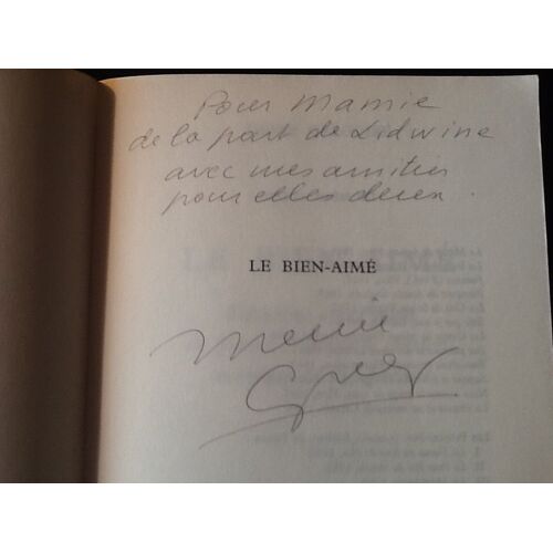 [Bel Envoi Autographe] Ménie Grégoire - Le Bien-Aimé.Mémoires Apocryphes De Jeanne Antoinette Poisson, Marquise De Pompadour