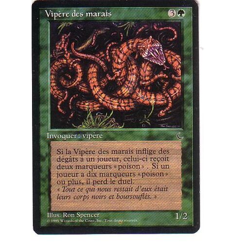 Vipère Des Marais  - Magic Mtg - Renaissance 0 - C